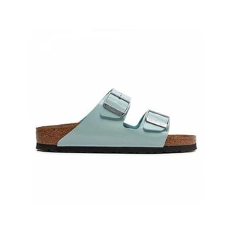 Birkenstock Slider - Dames - Sandalen - Blauw - 40 EU - Schoenen