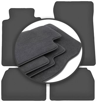 OEM Alfombrillas Premium Para Mercedes C 190 W201 Berlina (1982-1993)