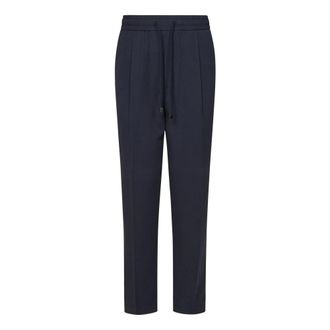 Jacob Cohen Sweatpants, male, Blue, Size: XL Blue Drawstring Trousers