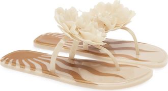 Farm Rio Flower Jelly Flip Flop in Est Sol Localizado at Nordstrom, Size 8