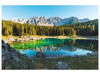 Schubiger M&ouml;bel Digitaldruck auf Acrylglas Idyllischer Bergsee