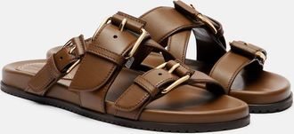 Zimmermann Orla leather sandals