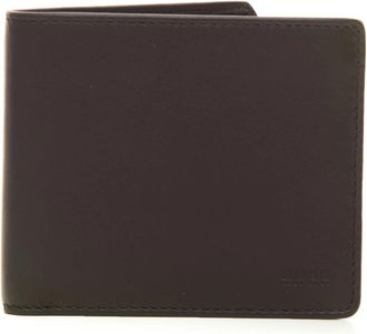 HUGO BOSS Zip Leren Portemonnee - Medium Formaat - Heren - Portefeuilles - Bruin - ONE Size - Leer - Accessoires