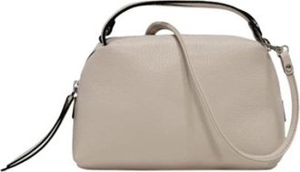 Gianni Chiarini Alifa Bag - Dames - Handtassen - Beige - ONE Size - Leer - Tassen