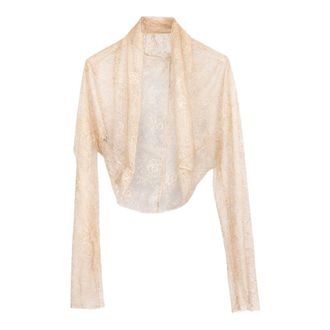 Alberta Ferretti Alberta Ferretti, Light Jackets, female, Beige, Size: L Alberta Ferretti Jackets Beige