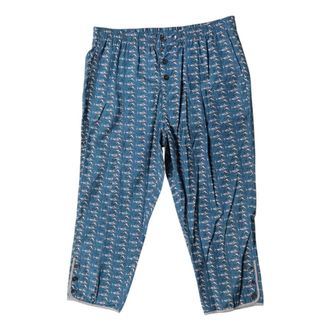Dolce & Gabbana Heren, Badkleding, Blauw, Maat: S Katoen