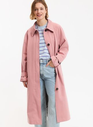 La Redoute Collections Oversized trenchcoat met knopen, Signature MAURICE