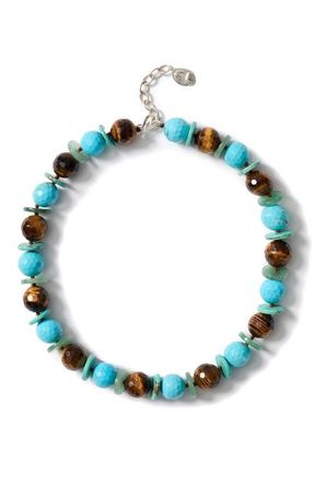 Chan Luu Calla Semiprecious Stone Necklace in Turquoise at Nordstrom