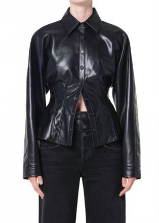 A Gold E Devon Shirt In Luxe Black
