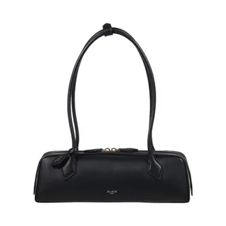 Alaia Shoulder Bags, female, Black, Size: ONE SIZE Le Teckel Medium Bag