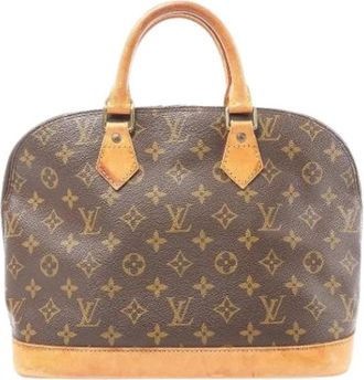 Louis Vuitton Pre-owned Handbags, female, Brown, Size: ONE SIZE Pre-owned Alma PM