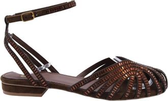 Ex&eacute; Mitchell - Dames - Ballerinas - Bruin - 37 EU - Schoenen
