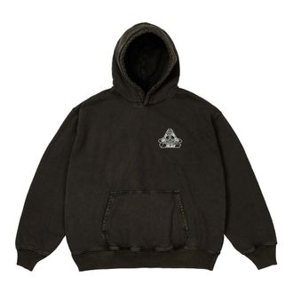 Palace Heren, Sweatshirts & Hoodies, Zwart, Maat: L Katoen
