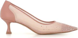 Lola Cruz Schoenen, Dames, Beige, 38 EU, Leer, Anelisse Pomp