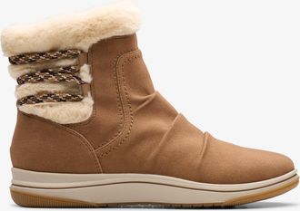 Clarks Brinkley Gezellige Donker Zand Laarzen