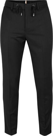 HUGO BOSS Mens H Genius Ds B1 10236006 01 Straight Leg Trousers in Black - Size 34W/34L