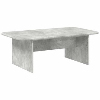 vidaXL Mesa De Caf&eacute; Gris Concreto 93 X 53 X 33 Cm Madera De Ingenier&iacute;a Vidaxl
