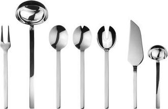 Mepra Stile By Pininfarina Serving Set - 7 Pieces in Silver at Nordstrom