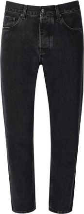 Carhartt Work in Progress Newel Pant - Heren - Regular Fit Jeans - Zwart - W31 - Katoen - Jeans