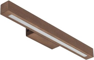 Luminosa Light Designs TK Teo L&aacute;mpara de cuadro de madera de nogal, 1 LED