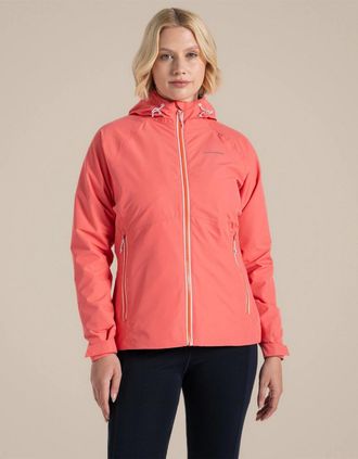 Craghoppers Womens Crag Brielle Waterproof Jacket - Orange - Size: 16