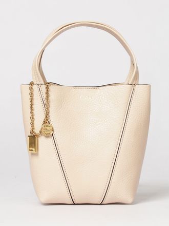 Chlo&eacute; Borsa Mini Spin Chlo&eacute; in pelle martellata