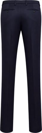 Prada Womens Chino Trousers Cotton Blue