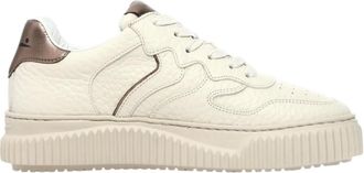 Voile Blanche Sneakers, female, White, 7 UK, White Leather Trainers Elegant Design