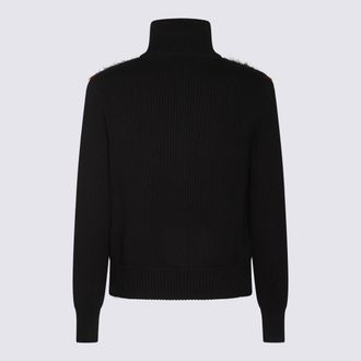 Alexander McQueen Mens Sweaters Black-Check _mo Pa Se Wo Black/check
