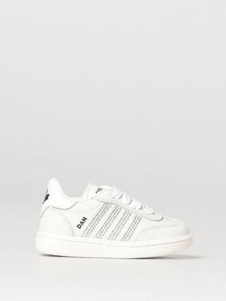 Dsquared2 Sneakers in pelle con micro borchie