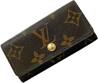 Louis Vuitton Pre-owned Canvas key-holders - unisex - Vintage Accessoires - Bruin - ONE Size - Vintage