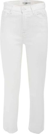 7 For All Mankind Jeans Logan Stovepipe - - Jeans - Donna - Bianco - W30
