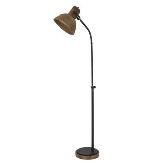 Light & Living L&aacute;mpara De Pie - Imbert - Marr&oacute;n - Metal - - Light&living