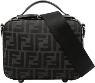 Fendi Pre-owned Satchel - Dames - Vintage Handtas - Zwart - ONE Size - Leer - Vintage