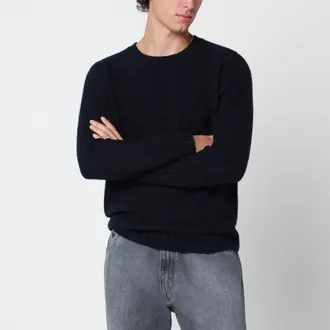 Drumohr Navy blue lambswool sweater