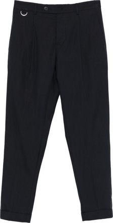 low brand Mens Trousers Navy Cotton