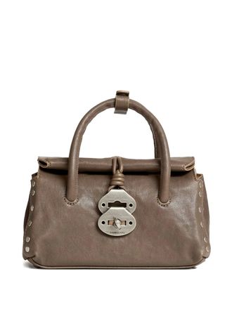 Zanellato Dotta leather small bag - women - Cotton/Leather - One Size - Brown