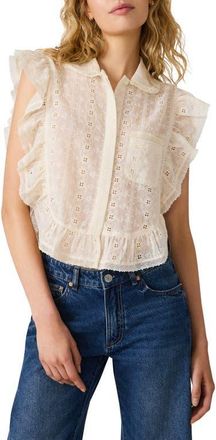 Steve Madden Adeline Top in Natural at Nordstrom, Size X-Small