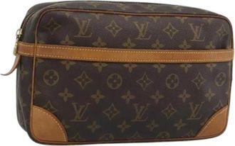 Louis Vuitton Pre-owned Vintage Monogram Clutch - - Pre-owned - Donna - Marrone - ONE SIZE
