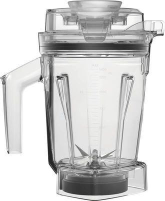 Vitamix Vitamix Cuenco De Mezcla Interlock Dry 1,4 L - Envase De La Serie Ascent Con Empujador Incluido