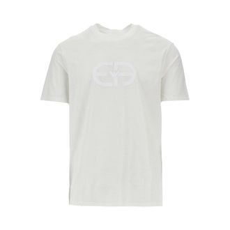 Emporio Armani Logo print lyocell-blend T-shirt Man XXL