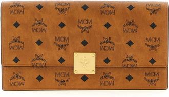 MCM Mcm, Dames, Accessoires, Bruin, Maat: ONE Size Katoen
