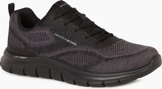 Skechers Mens Track Lace Mens Trainers - Black - Size: 11