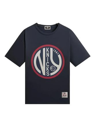 Kith x New York Knicks graphic T-shirt - Blue