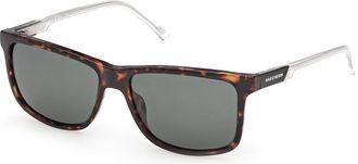 Skechers SE00175 Polarized 52R Mens Sunglasses Tortoiseshell Size 57