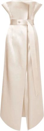 Philosophy di Lorenzo Serafini Gowns, female, White, Size: 2XS Polyester dresses and jumpsuits