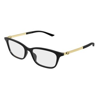 Gucci Rechthoekig montuur - Dames - Accessoires - Zwart - Maat: 52 MM