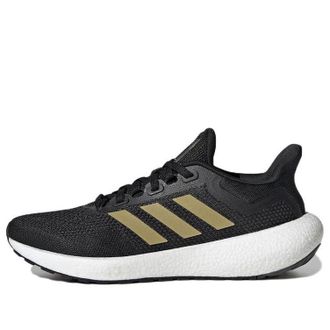 adidas (WMNS) adidas PureBoost 22 Black Gold Metallic GW0907