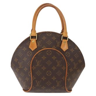 Louis Vuitton Ellipse Bag Monogram Canvas Brown Canvas Handbag (Pre-Owned)