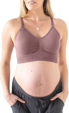 Kindred Bravely Simply Sublime Seamless Nursing Bra in Twilight at Nordstrom, Size 1X